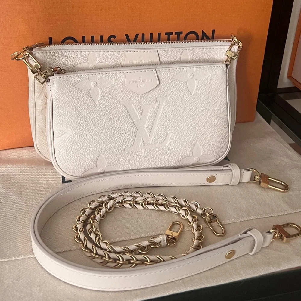 Sold ❤️Louis Vuitton Empriente Multi Pochette Accessories - Picture 1 of 12